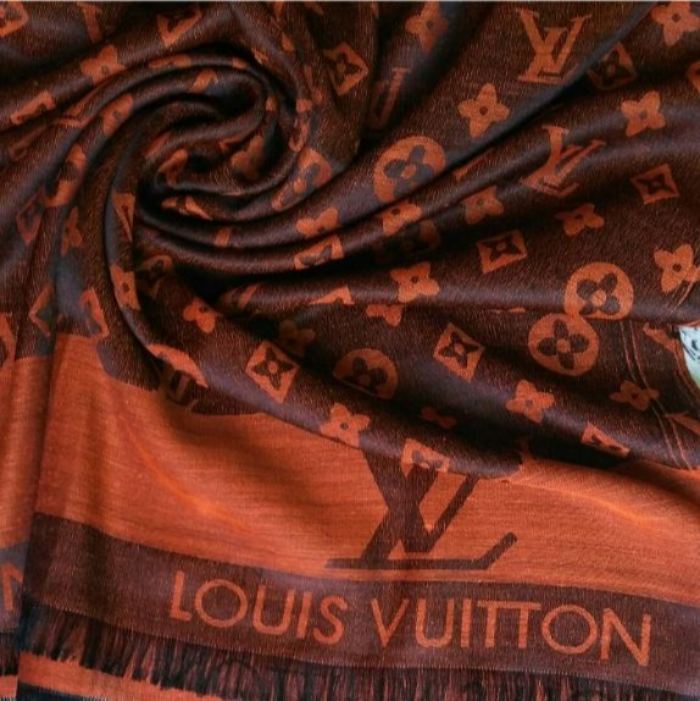 Branded Silk Hijab Louis Vuitton