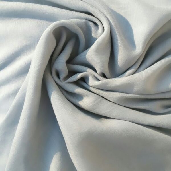 Cotton Silk Hijab Grey Blue