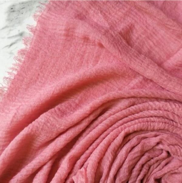 Ripple Cotton Hijab Flamingo