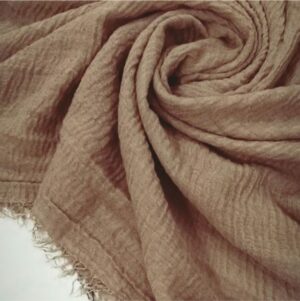 Ripple Cotton Hijab Stone