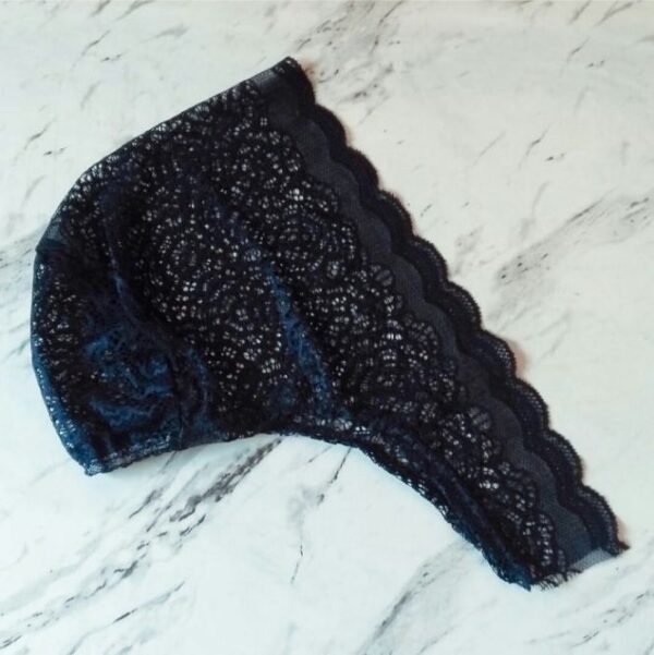 Lace Underscarf Navy