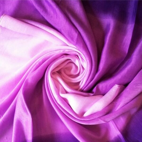 Tie & Dye silken Viscose Hijab Amethyst