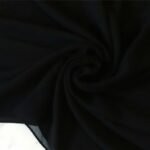 Premium Chiffon Hijab Black
