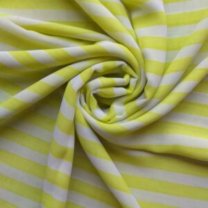 Square Scarf Yellow Stripes