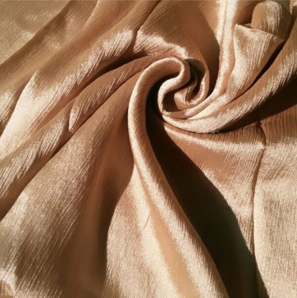 Shimmer Silk Hijab Dull Gold