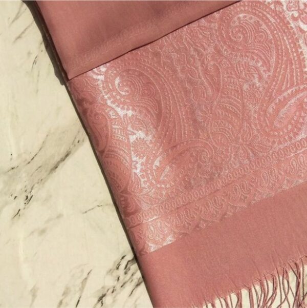 Turkish Silk Scarf Pink