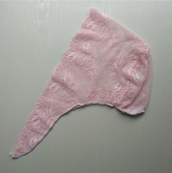 Lace Underscarf Rose Pink