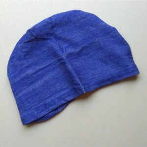 Hijab Cap Denim Blue Front