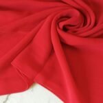 Premium Georgette Hijab Cherry