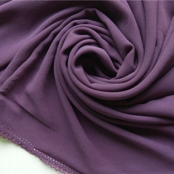 Premium Chiffon Hijab Purple
