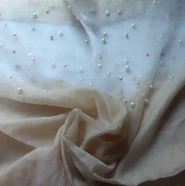 Pearl Organza Fawn