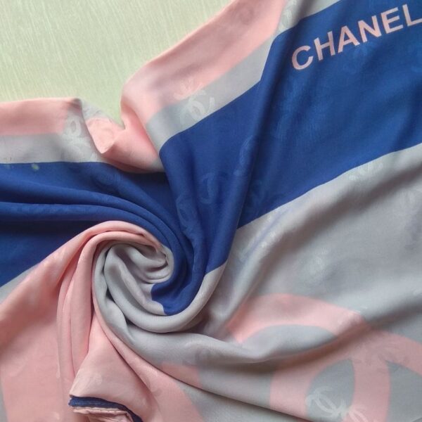 Silk Scarf Chanel Pink