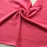 Plain Silk Hijab Pink