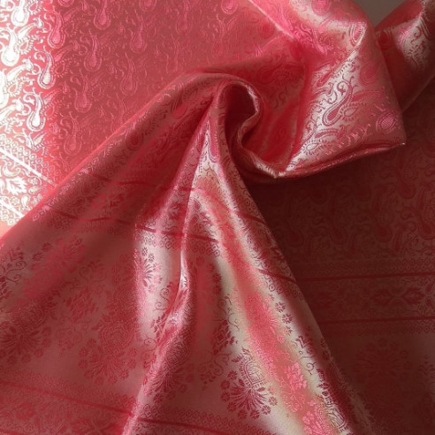 Deluxe Silk Scarf French Rose