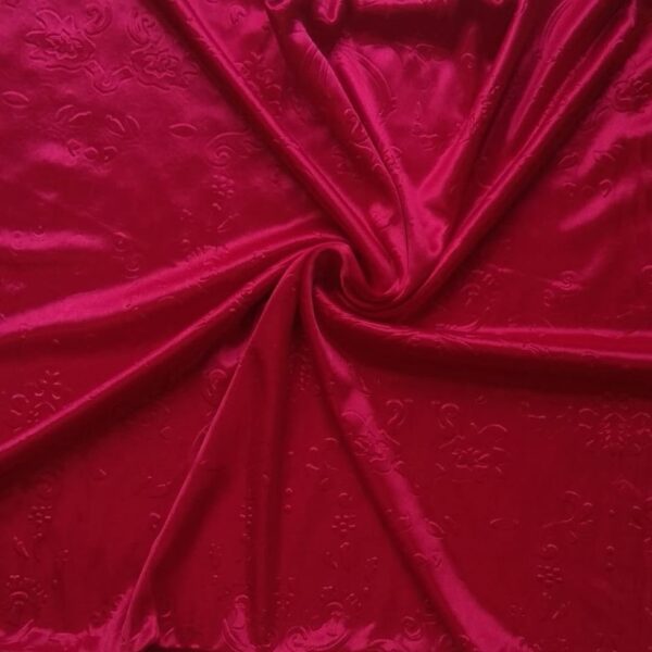 Shimmer Jersey Hijab Royal Red