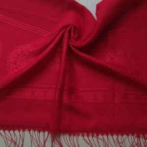 Turkish Silk Scarf Scarlet