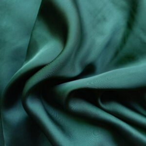 Plain Silk Scarf Green