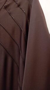Side View Front Open Abaya