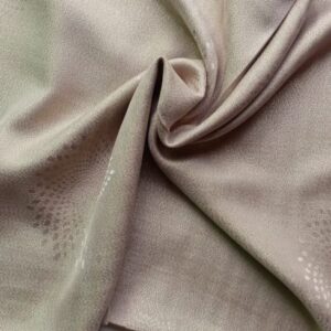 Glittery Floral Silk Stole Beige