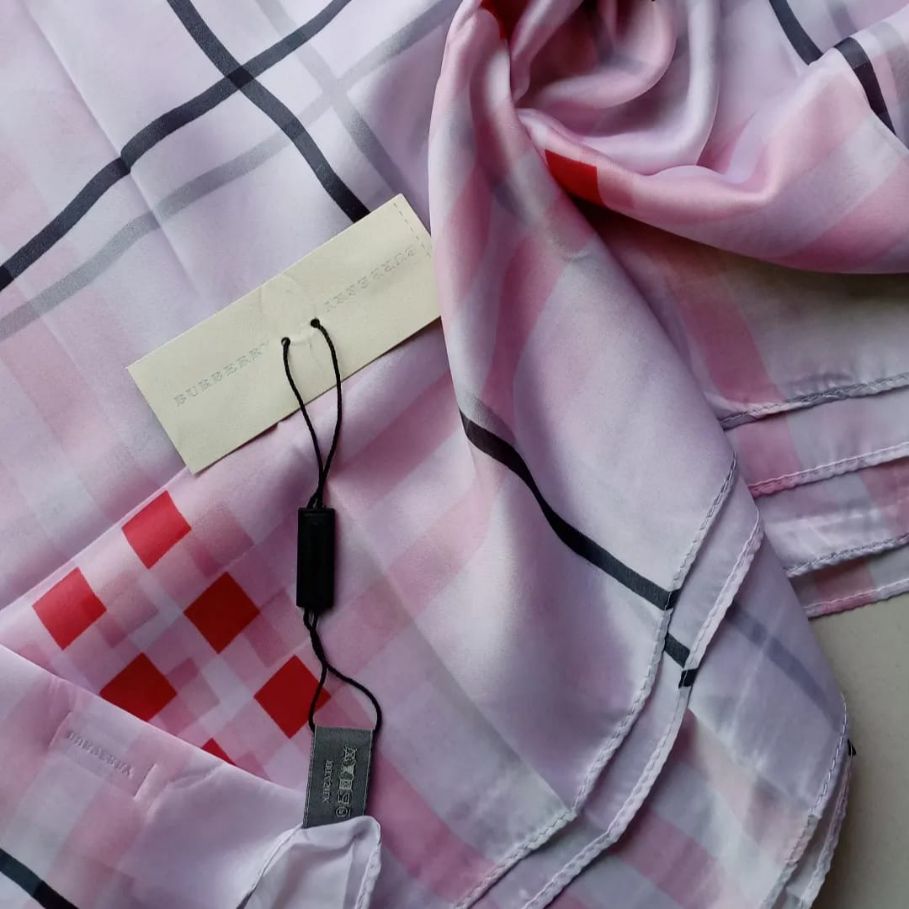 Buy Branded Silk Scarves online in Pakistan - Burberry Silk Scarf Pinkish  Tone