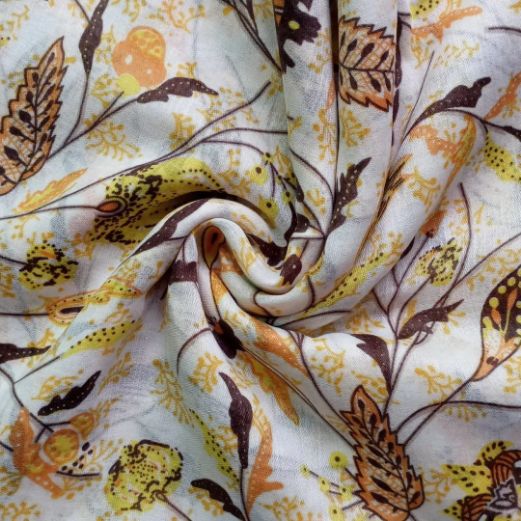Lawn Summer Delights Floral Print Yellow