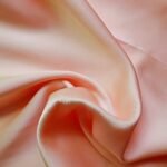 Plain Silk Scarf Peach