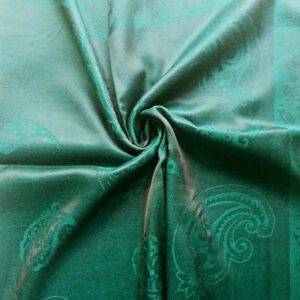 Nepalese Silk Square Hijab Green