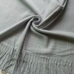 Cashmere Wool Stole Ice Blue