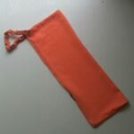 Elastic Half Niqab Orange