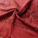 Jamawar Scarf Vermillion