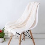 Plain Cashmere Wool Cream
