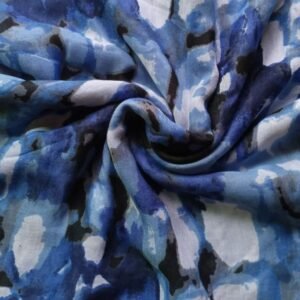 Everyday Lawn Scarf Blue