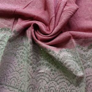 Fancy Jersey Stole Pink