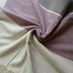 Classic Wool Wrap Three Tone Purple