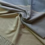 Classic Wool Wrap Three Tone Sky Blue