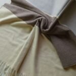 Classic Wool Wrap Three Tone Stone