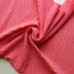 Crinkle Georgette Stole Pink