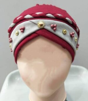 Fancy Hijab Cap with Beads