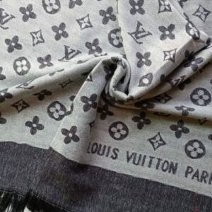 Silk Cashmere Louis Vuitton Dark Grey