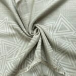 Deluxe Nepalese Silk Scarf Light Grey