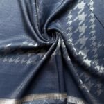 Deluxe Silk Scarf Navy