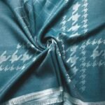 Deluxe Silk Scarf Pthalo blue