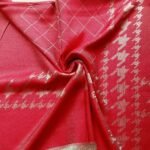 Deluxe Silk Scarf Red