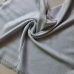 Glittery Viscose Stole Light Grey
