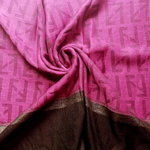 Christian Dior Silk Scarf Fuscia Pink