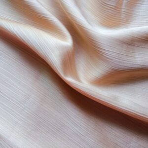 Luxury Silk Scarf Pale Peach