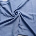 Premium Cotton Poplin Hijab Cloud Blue