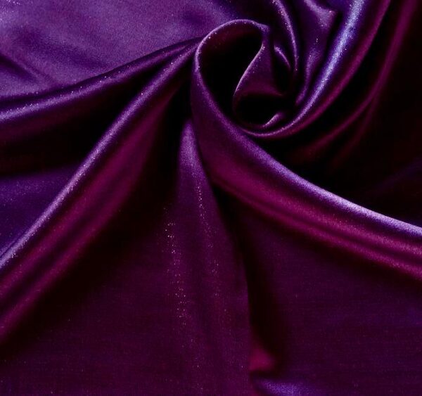 Deluxe Shimmer Silk Stole Purple