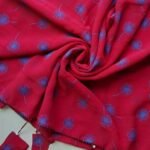 Printed Georgette Hijab Scarlet
