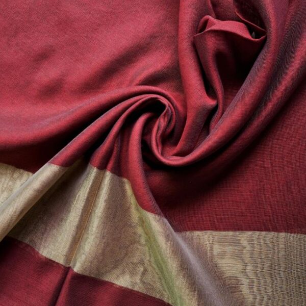 Organza Scarf Burgundy